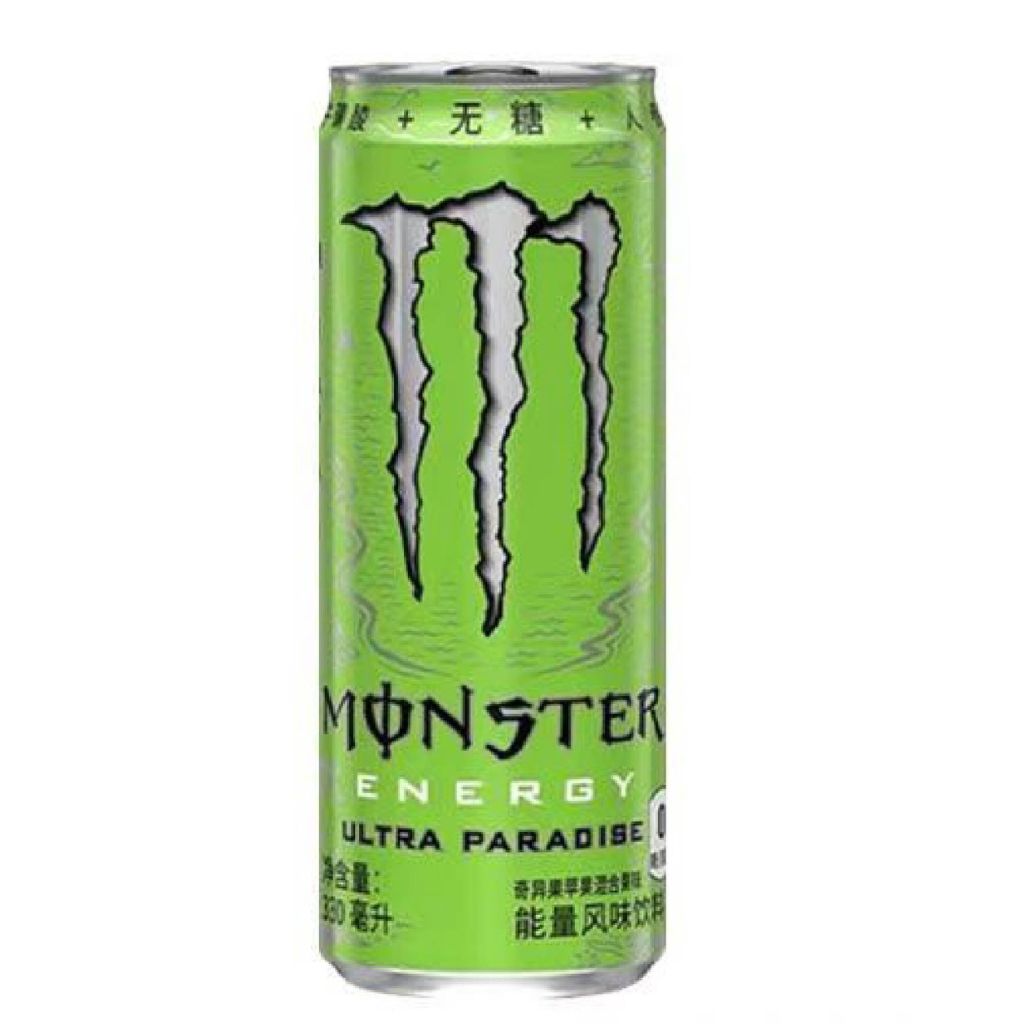 Monster Energy Drink - Kiwi & Apple 330ml - 12 Per Case
