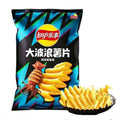 Lay's Big Wavy Chips - Sizzling Squid 70g - 22 Per Case