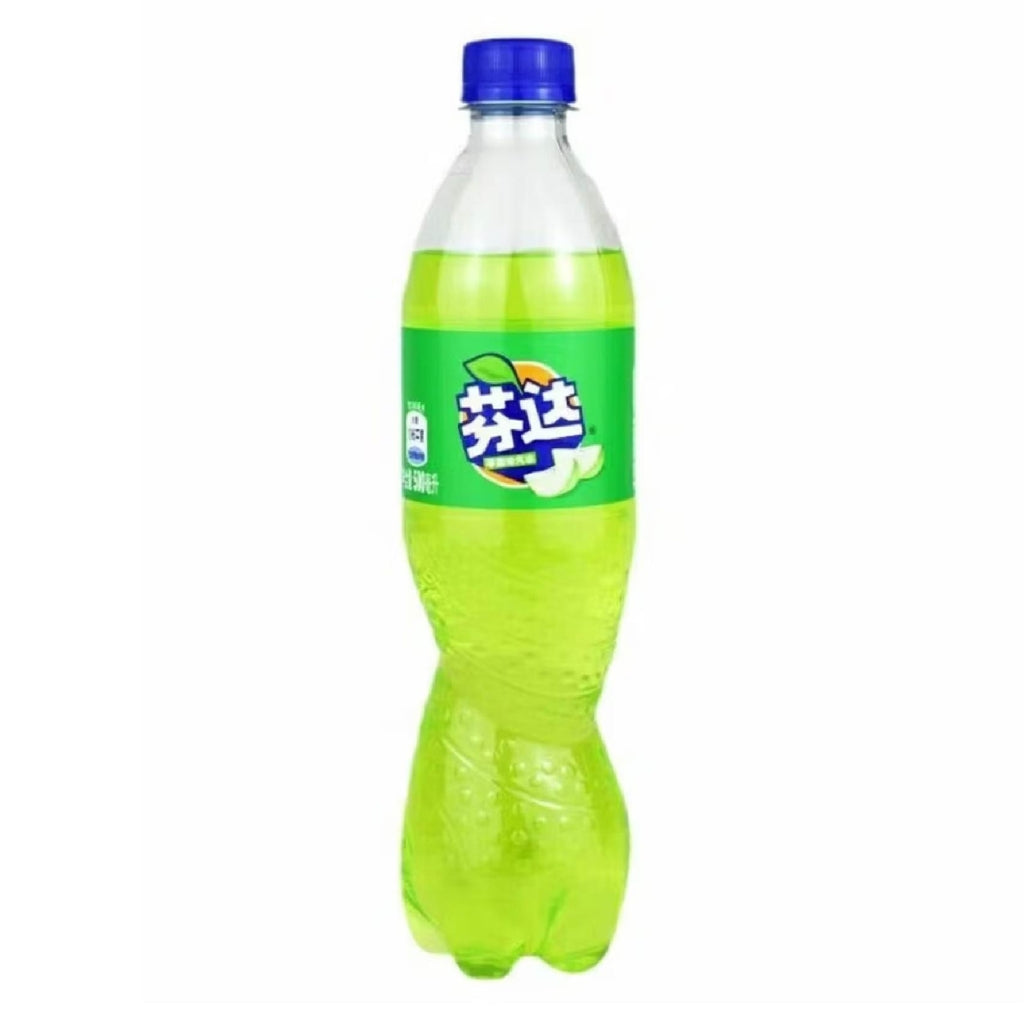 Fanta Bottle - Green Apple 500ml - 12 Per Case