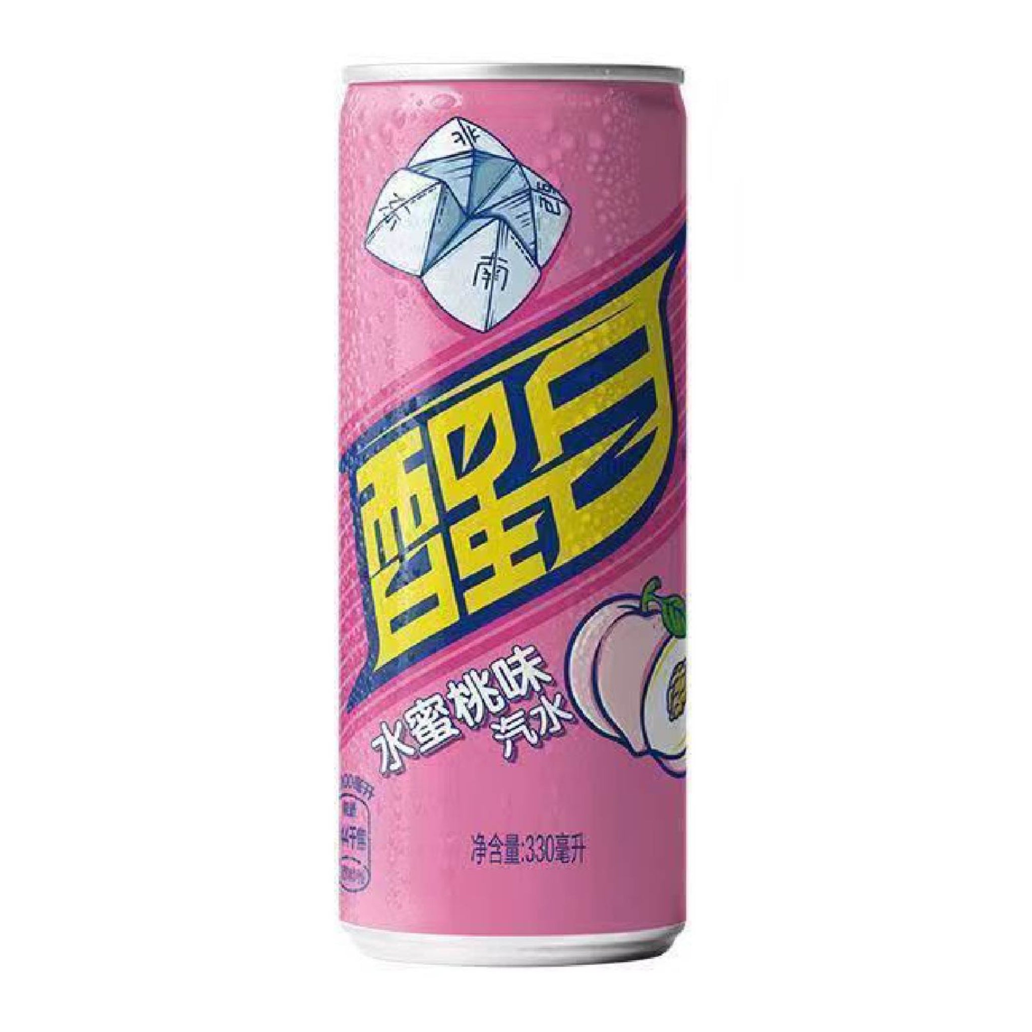 Coca-Cola Eye-Catching Can - Peach 330ml - 12 Per Case