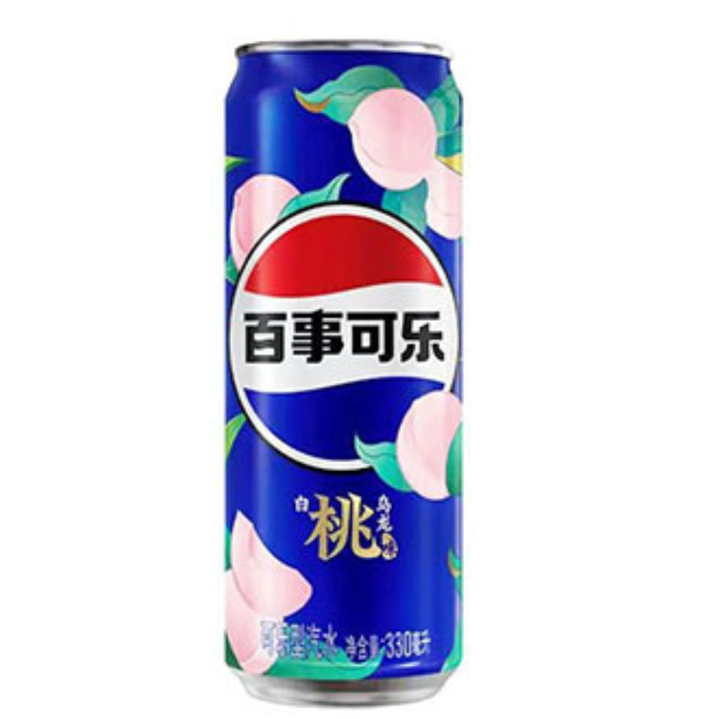 Pepsi Cola - White Peach 330ML - Case of 12