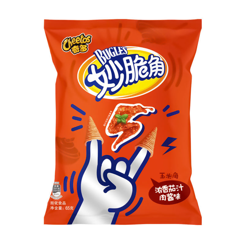 Cheetos Bugle - Tomato Sauce Bolognese 65G - 30 Per Case