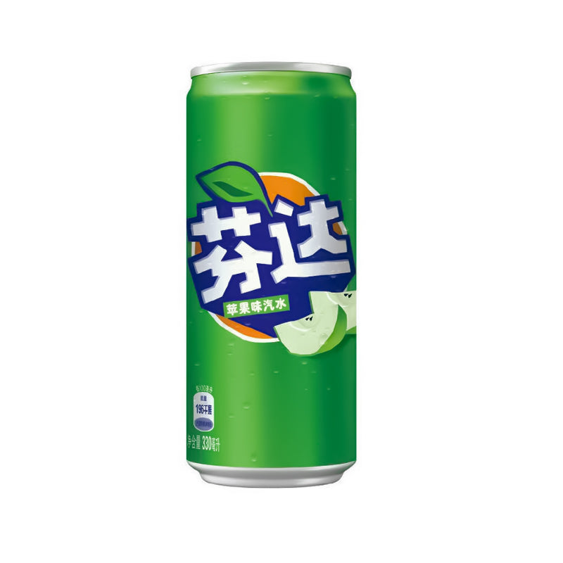 Fanta - Green Apple 330ML - 12 Per Case