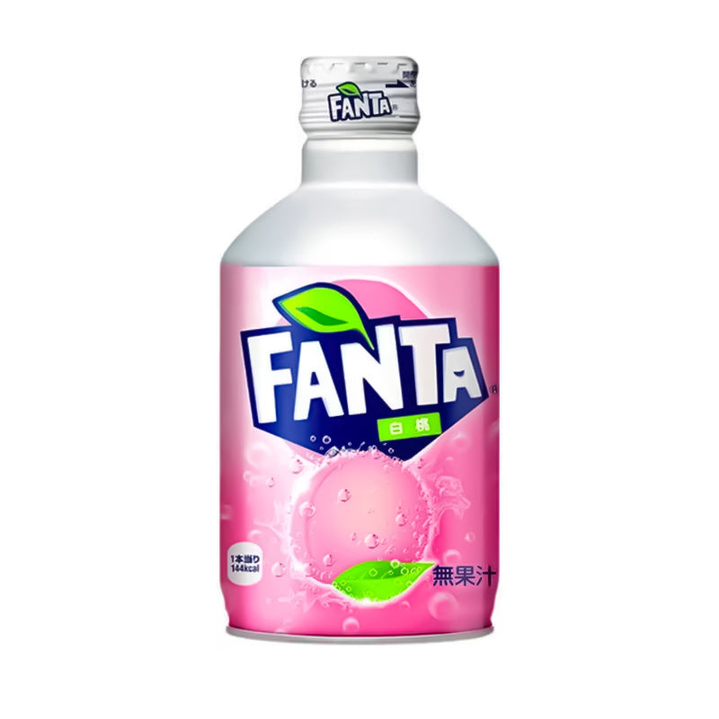 Fanta Japan - White Peach 300 ML - 24 Per Case