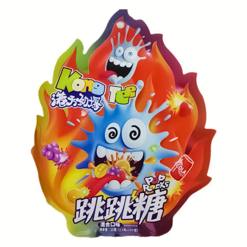 kong tee popping candy - mixed flavor混合口味 15G