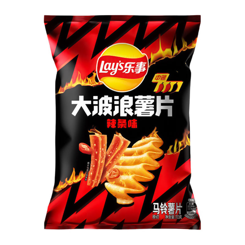 Lays - Spicy Strips Flavor 70G - 22 Per Case