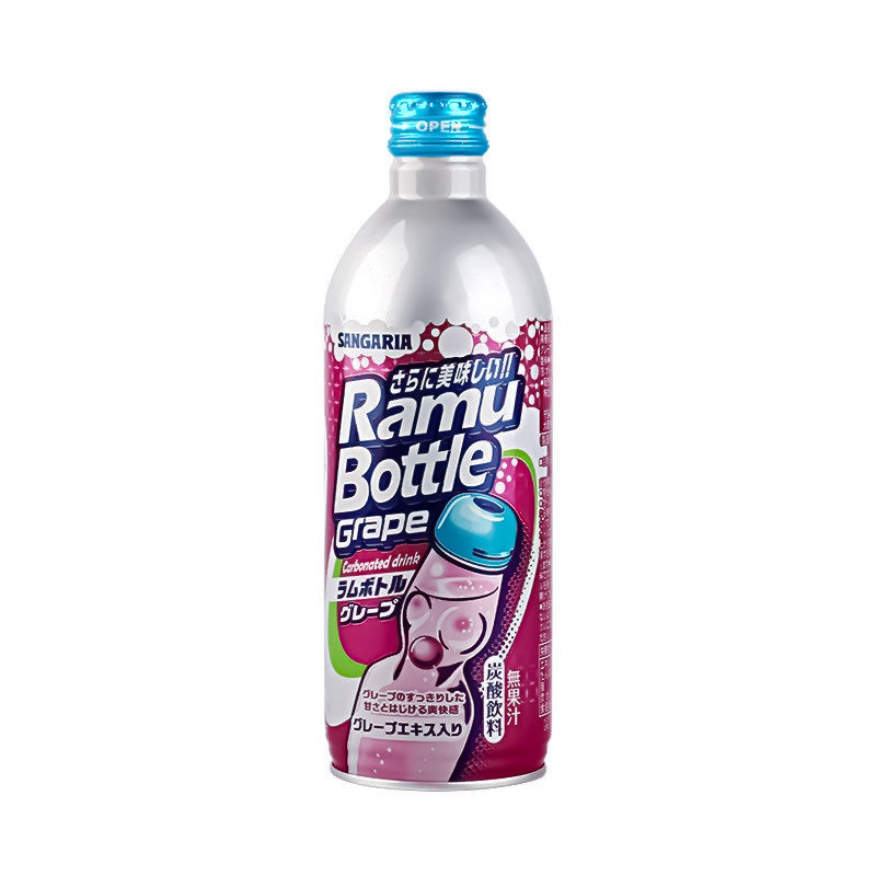 Nippon Sangaria Bo Zi - Grape(Purple) 500ML - 24 Per Case