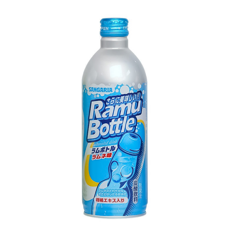 Nippon Sangaria Bo Zi - Blue Flavor Soda 500ML - 24 Per Case