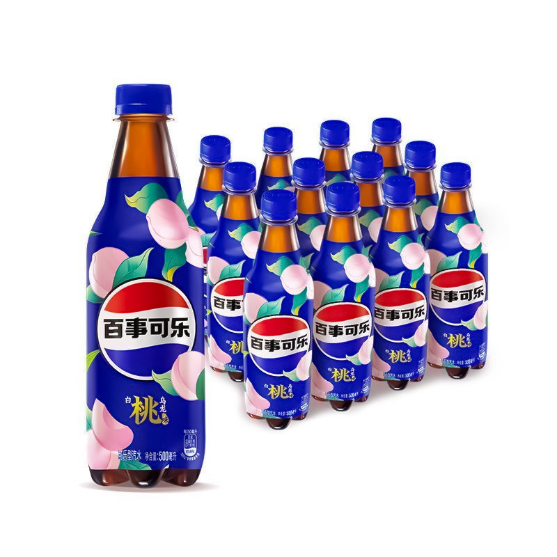Pepsi - Oolong White Peach 500ML - 12 Per Case
