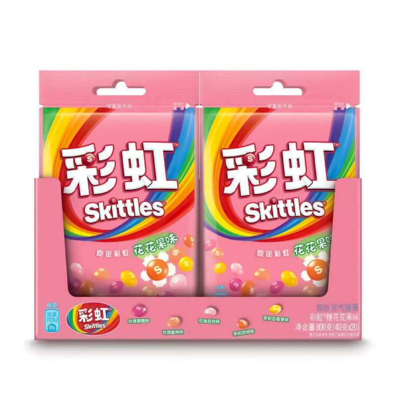 Skittles- Floral Fruity 40G - 120 Per Case