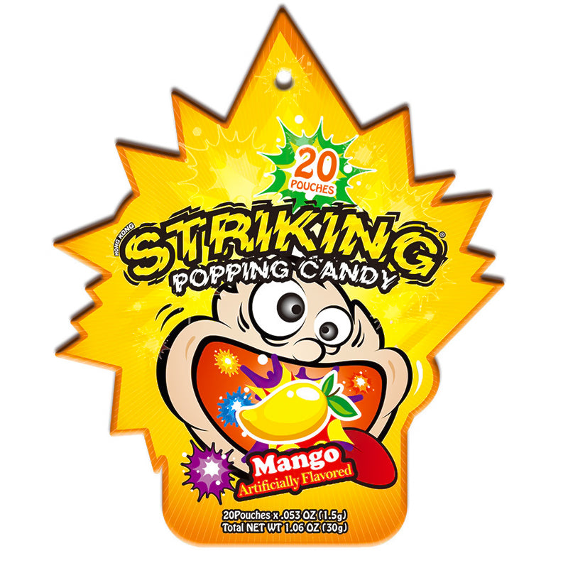 striking popping candy - Mango smell芒果味 30G